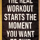 Motivation Flag Nobody Cares Work Harder 7 Gym Banner Sign 3x5'
