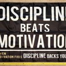 Motivation Flag Nobody Cares Work Harder 4 Gym Banner Sign 3x5'
