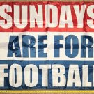 Football Flag Sun Beer Golf Dorm Man Cave College Banner USA 3x5'