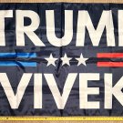 Donald Trump Flag 2024  Save America Vivek Rumaswamy USA Sign 3x5'