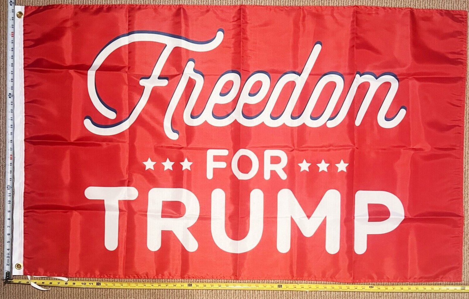 Donald Trump Flag 1 Freedom Save America Vivek God Sign USA 3x5'