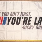 Racing Flag 1 Dirt Track American Beer Nascar Poster USA Sign 3x5'