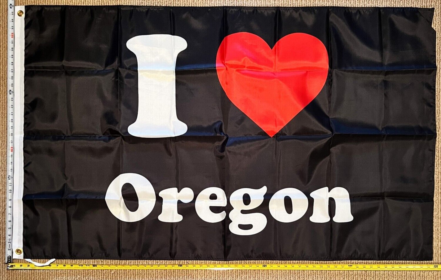 Oregon Flag Dorm State Beer America Man Cave Sign Poster USA 3x5'