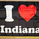 Indiana Flag Dorm State Beer America Man Cave Sign Poster USA 3x5'