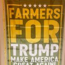 Donald Trump Flag Farmers John Deere America Freedom Sign USA 3x5'