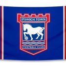 Ipswich Town Football Club Flag 3x5ft Banner Polyester Crest Mega