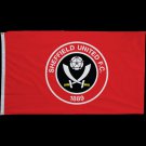 Sheffield United FC Flags  Red 3x5ft polyester Sheffield United banner