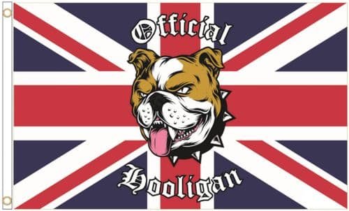 Blackburn Rovers Bulldog Flag 3x5ft Banner polyester