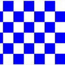 Blackburn Rovers Check Flag 3x5ft Banner polyester