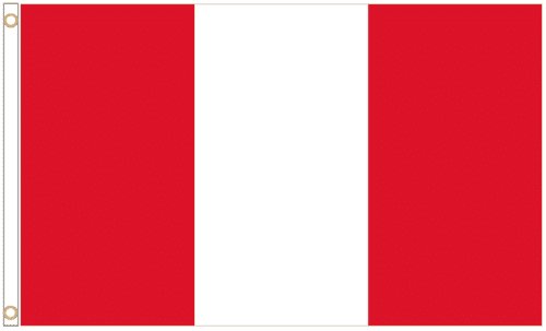 Stoke City Red and White Tricolour Flag 3x5ft Banner Polyester