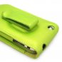 Apple iPhone Green Leather Case - M Series