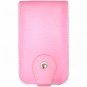 Apple iPhone Pink Leather Case - M Series