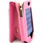 Apple iPhone Pink Leather Case - M Series