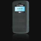 Silicone Skin Cover Case for LG VX9100 enV2 - Black