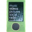 Silicone Skin Cover Case for Microsoft Zune 80GB - Green