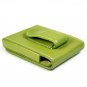 BASIC GREEN Flip Cover Belt Clip Case for Apple iPod Nano (3rd Gen)