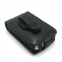 Vertical Leather Flip Cover Pouch Case for Creative Zen Vision M - Black