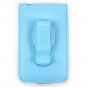 Vertical Leather Flip Cover Pouch Case for Creative Zen Vision M - Blue