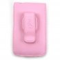 Vertical Leather Flip Cover Pouch Case for Creative Zen Vision M - Baby Pink