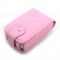 Vertical Leather Flip Cover Pouch Case for Creative Zen Vision M - Baby Pink