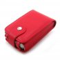 Vertical Leather Flip Cover Pouch Case for Creative Zen Vision M - Red