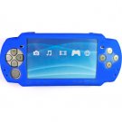 Silicone Skin Cover Case for Sony PlayStation Portable (PSP 2000) Slim - Blue