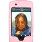 Leather Kickstand Carrying Protection Case Cover for Apple iTouch MP3 Music Video Player - PINK