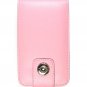 Leather Flip Cover FOLIO Carrying Case for Apple iTouch MP3 Music Video Player - PINK