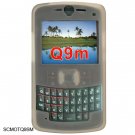 Soft Rubber Silicone Skin Cover Case for Motorola Q9m Cell Phone - Gray