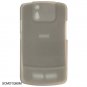 Soft Rubber Silicone Skin Cover Case for Motorola Q9m Cell Phone - Gray