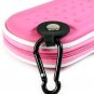 Carrying Cover Case Pouch for Sony PlayStation Portable (PSP 2000) Slim - HOT PINK