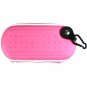 Carrying Cover Case Pouch for Sony PlayStation Portable (PSP 2000) Slim - HOT PINK