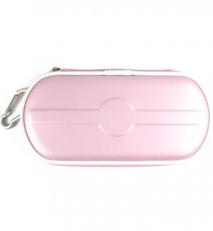 Carrying Cover Case Pouch for Sony PlayStation Portable (PSP 2000) Slim - PINK