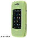 Soft Rubber Silicone Skin Cover Case for LG Voyager VX10000 - Green