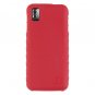 RED Soft Rubber Silicone Skin Case Cover for SAMSUNG INSTINCT M800 Cell Phone