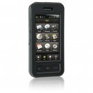 BLACK Hard Plastic Face Plate Shield Protector Case for SAMSUNG INSTINCT M800 Cell Phone