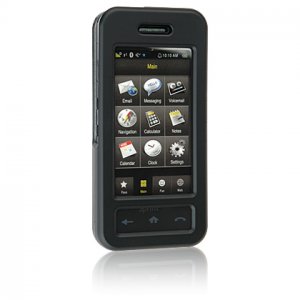 BLACK Hard Plastic Face Plate Shield Protector Case for SAMSUNG INSTINCT M800 Cell Phone