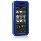 BLUE Hard Plastic Face Plate Shield Protector Case for SAMSUNG INSTINCT M800 Cell Phone
