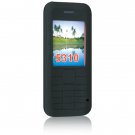 Silicone Skin Cover Case for Nokia 5310 Cell Phone - Black