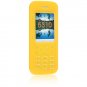 Silicone Skin Cover Case for Nokia 5310 Cell Phone - Yellow
