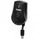 Black Retractable Travel Charger for Sidekick LX