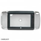 Crystal Shield Protector Case for Sidekick LX Cell Phone - Black Carbon Fiber
