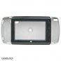 Crystal Shield Protector Case for Sidekick LX Cell Phone - Black Carbon Fiber
