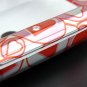 Crystal Shield Protector Case for Sidekick LX Cell Phone - Red Hearts