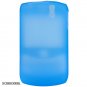 Soft Silicone Skin Cover Case for BlackBerry Curve 8300 - Blue