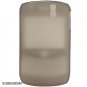 Soft Silicone Skin Cover Case for BlackBerry Curve 8300 - Gray