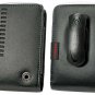 Black Bergamo Case with Removable Spring Belt Clip for Samsung BlackJack II i617