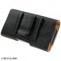 Leather Texture Pouch Case for Samsung Instinct M800 - Black