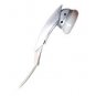 Neck Strap Ear Piece Silver Universal 2.5mm Standard Jack for LG VX10000 Voyager - Packaged
