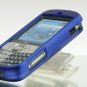 Hard Plastic Shield Protector Faceplate Case w/ Belt Clip for Palm Treo 800w - BLUE